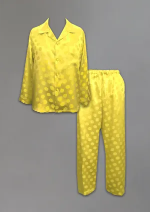 39563 Silk Jacquard PJ Set- Sale