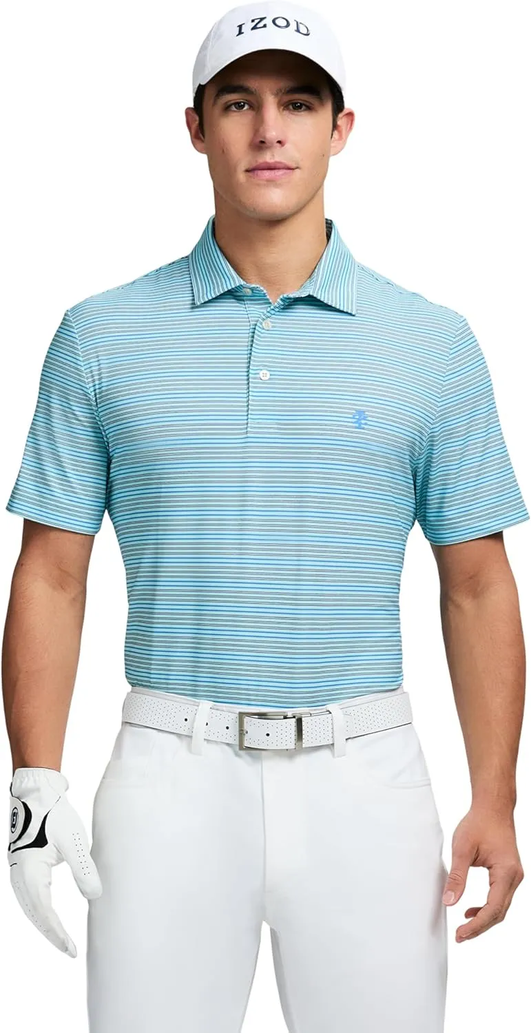 IZOD Men's Swingflex Elite Short Sleeve Golf Polo