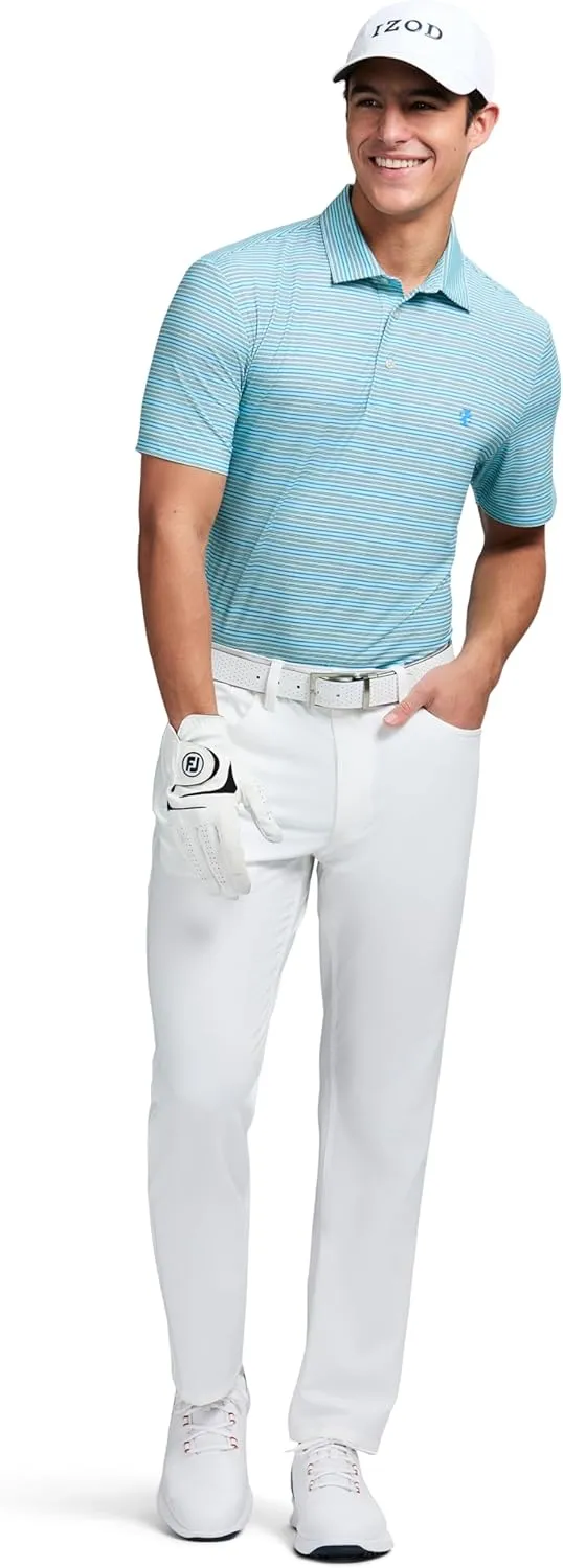 IZOD Men's Swingflex Elite Short Sleeve Golf Polo