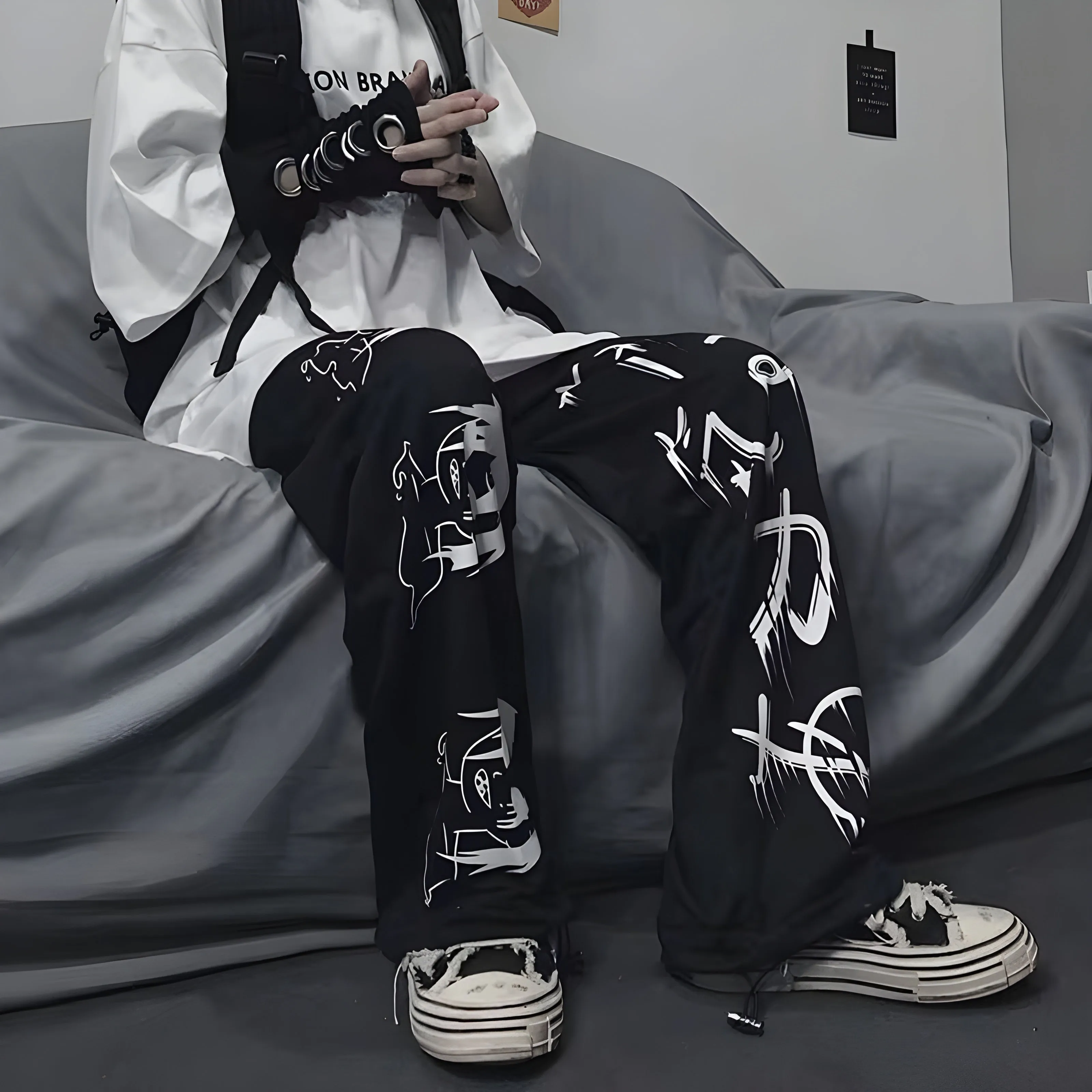 Japanese Style Baggy Pants Women