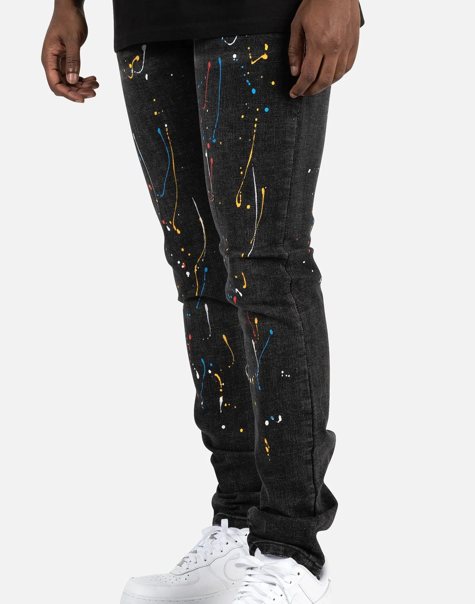 Kilogram PAINT SPLATTER JEANS