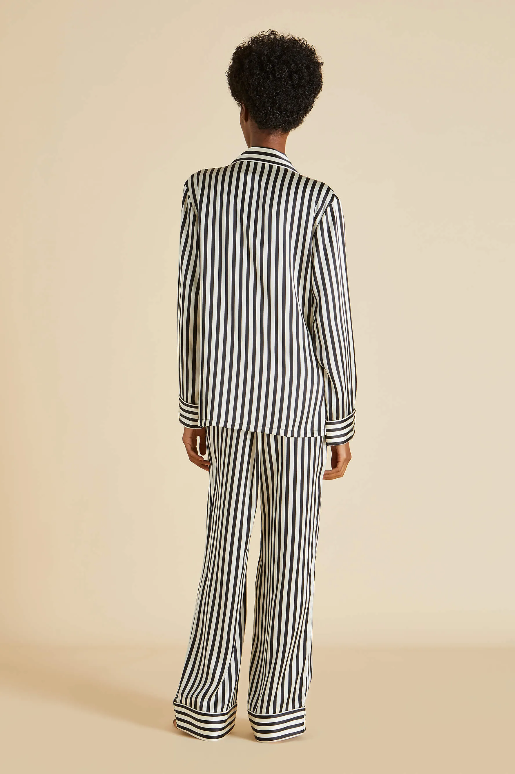 Lila Nika Pajamas in Silk Satin