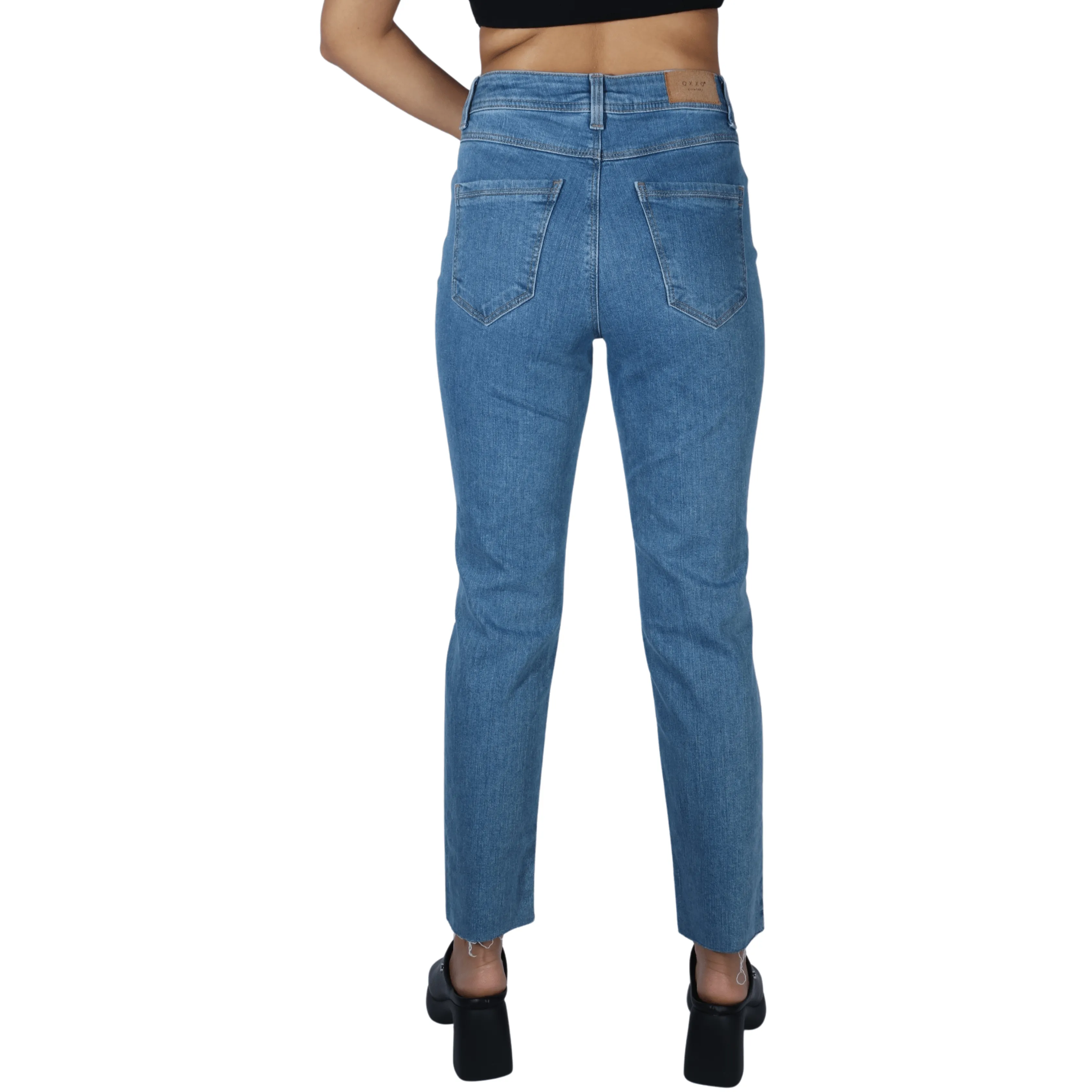 OXXO - Ripped High Rise Jeans