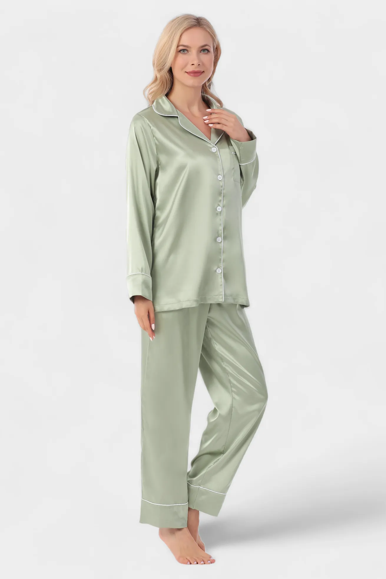 Pearl Silk™ Pajama Set with Mask