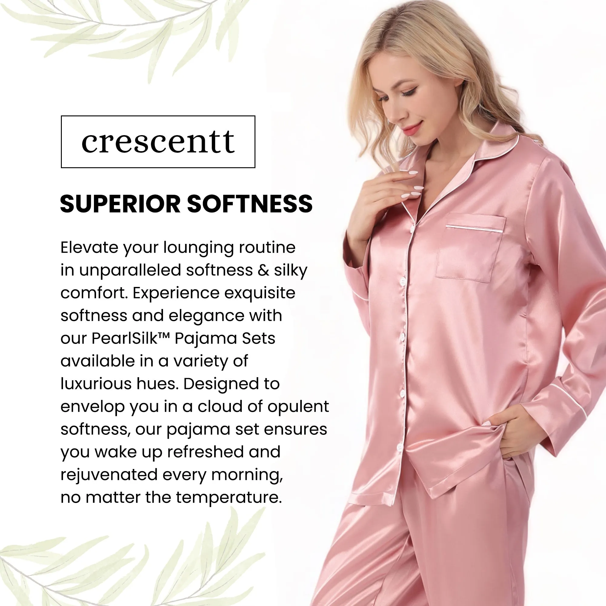 Pearl Silk™ Pajama Set with Mask