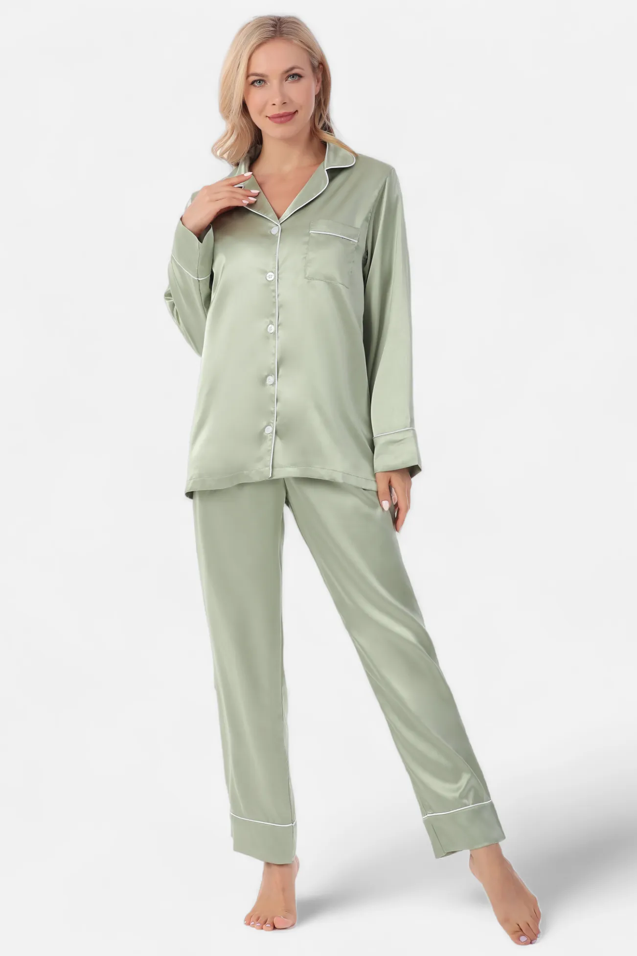Pearl Silk™ Pajama Set with Mask