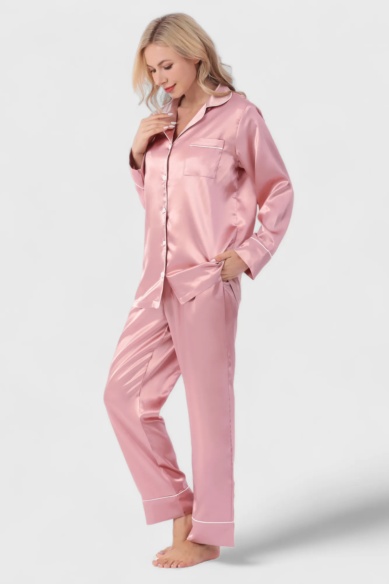 Pearl Silk™ Pajama Set with Mask