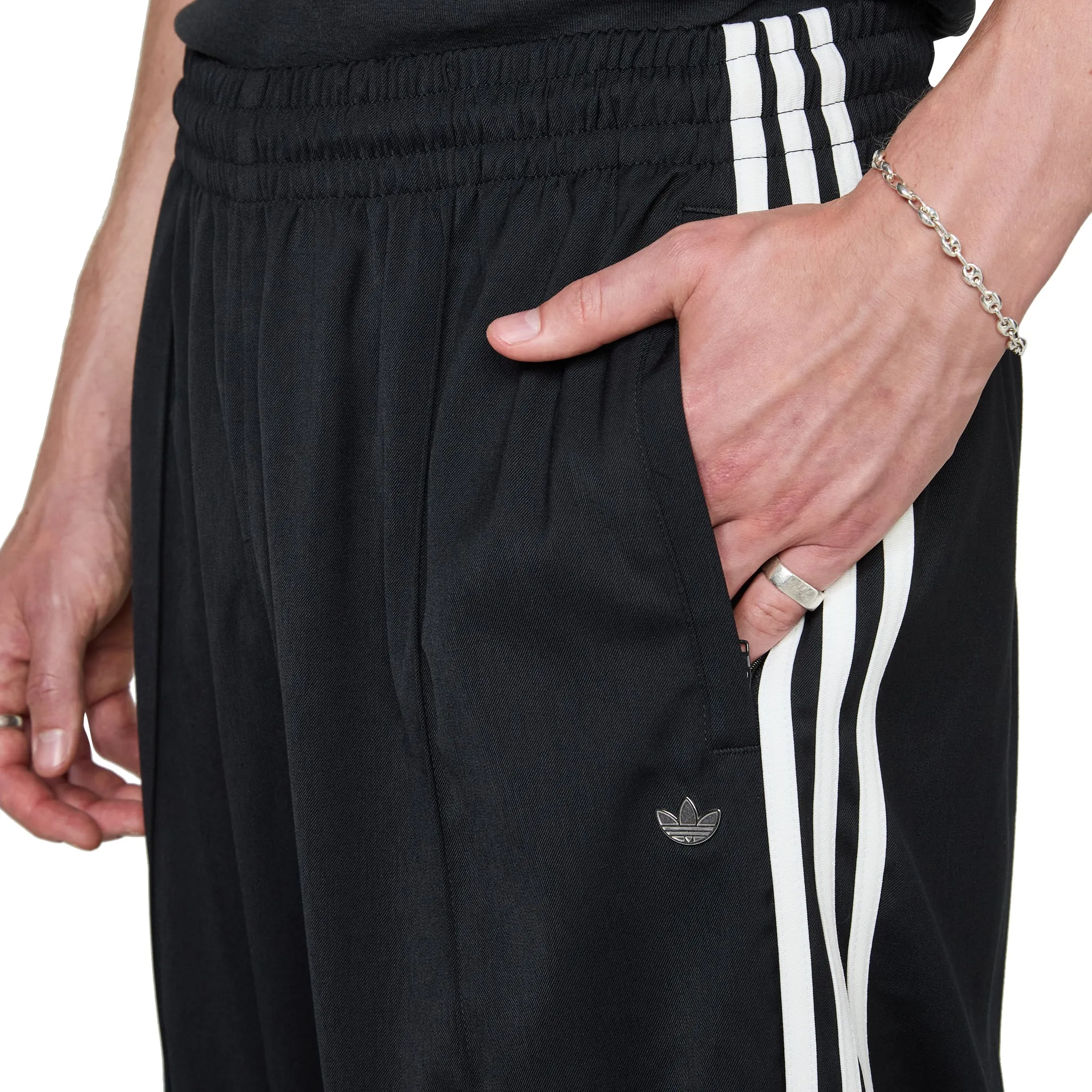 Premium Baggy Track Pants Black