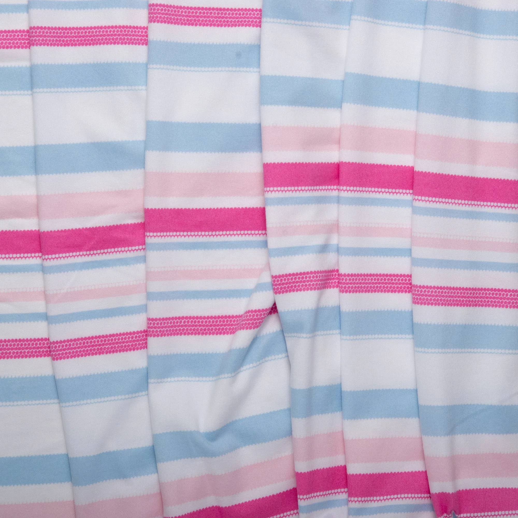 Printed Soft Knit - JAMAS - Stripes - Pink