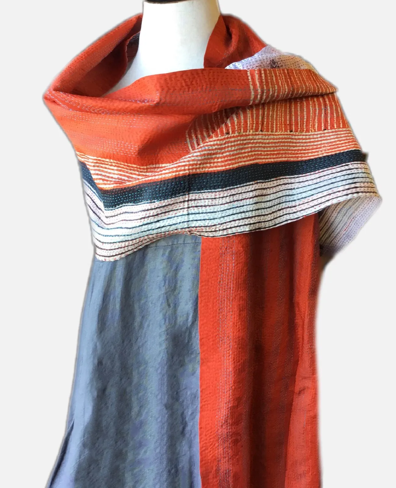 Recycled Silk Sari Scarf