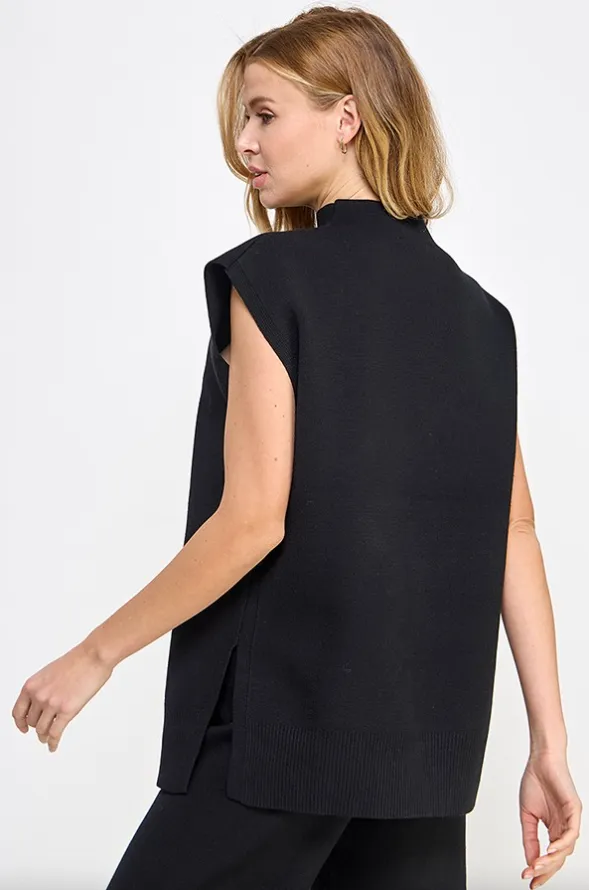 Reese Solid Sweater Top