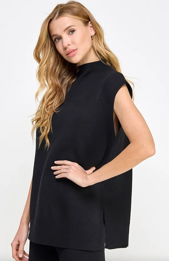 Reese Solid Sweater Top