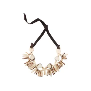 Rhumba Necklace in Cream Faire Collection